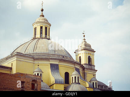 Cupola of San Francisco El Grande basilica. Madrid, Spain. Stock Photo