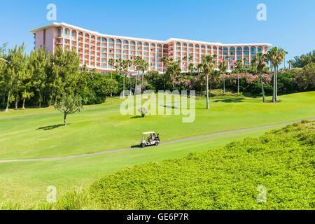 The Fairmont Southampton luxury resort at Southampton, Bermuda Stock Photo