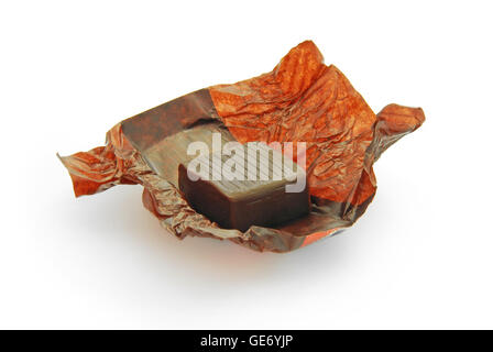 candy caramel in wrapping Stock Photo