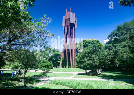 Castello Branco Monument Moinhos de Vento Park Porto Alegre Brazil Stock Photo