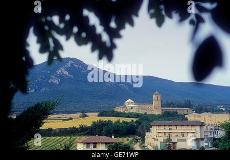 Monastery. Irache. Navarra. Spain. Camino de Santiago Stock Photo