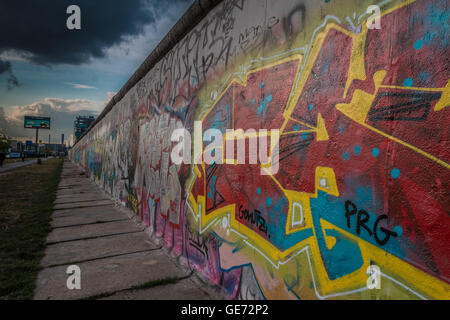 The Berlin Wall Stock Photo