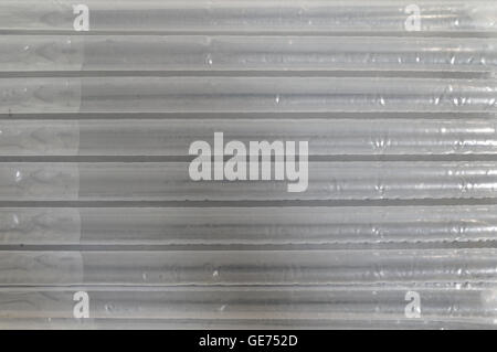colorless transparent air foil for packaging as texture Stock Photo