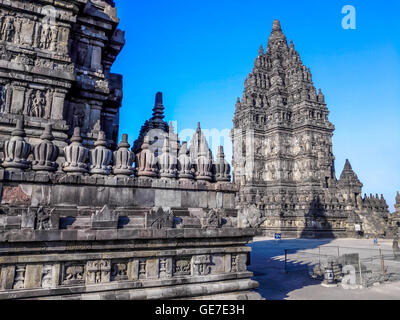 Indonesia Central Java Prambanan The incredible Hindu temples of Prambanan  Adrian Baker Stock Photo