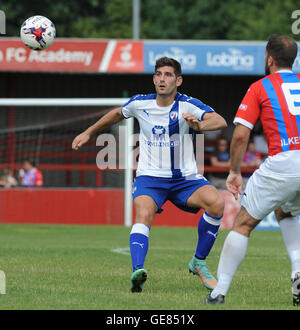 Chesterfield's Ched Evans during the pre-season friendly match at New Manor Ground, Ilkeston. Stock Photo