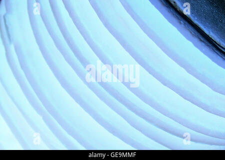 Blue lines on white background Stock Photo