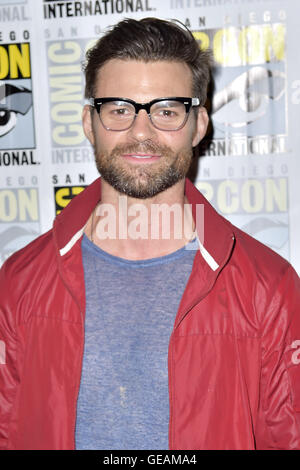 San Diego, USA. 23rd July, 2016. Daniel Gillies at a photocall for TV-Serie 'The Originals' during the San Diego Comic-Con International 2016 at the Hilton Bayfront Hotel. San Diego, 23.07.2016 | Verwendung weltweit/picture alliance © dpa/Alamy Live News Stock Photo