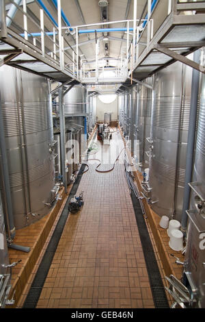 Interior details of the Jose Ferrer Vineyard in Binissalem, Mallorca, Balearic islands, Spain on May 19, 2016. Stock Photo