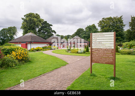 The David Livingstone Centre and museum in Blantyre, Scotland Stock Photo