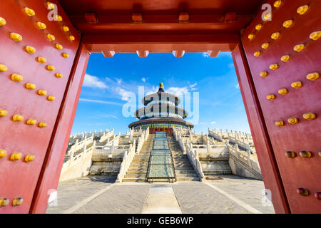 Temple of Heaven in Beijing, China. Stock Photo