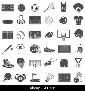 Sport Icons Set Stock Vector