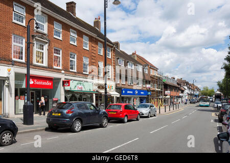 Banstead High Street, Banstead, Surrey, England, United Kingdom Stock ...