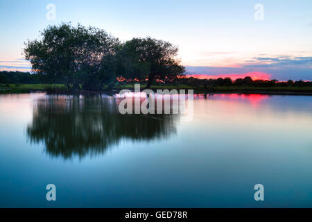 New Forest, Janesmoor Pond, Lyndhurst, Hampshire, England, United Kingdom Stock Photo