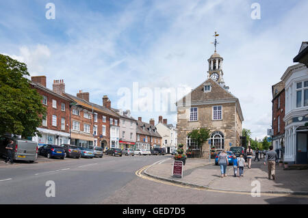 18th century Town Hall in Market Place, Brackley, Northamptonshire, England, United Kingdom Stock Photo