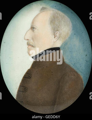 Colonel Gustafsson, former Gustav IV Adolf, King of Sweden 1792-1809 Stock Photo