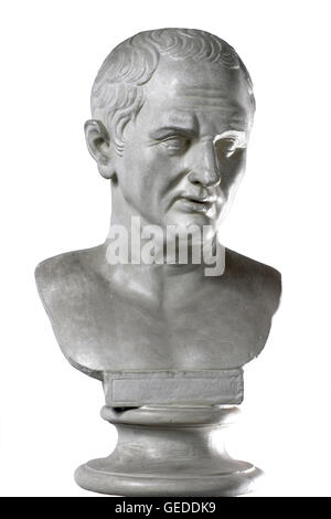 Marcus Tullius Cicero, bust, 106-43 BC Stock Photo