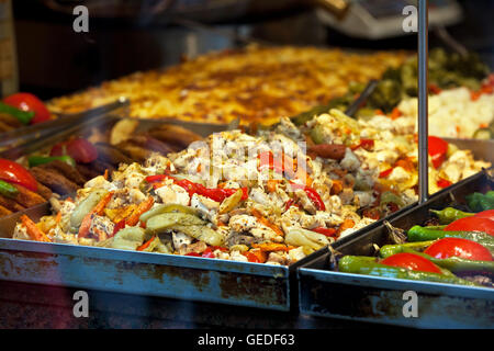 Street food restaurant Stock Photo