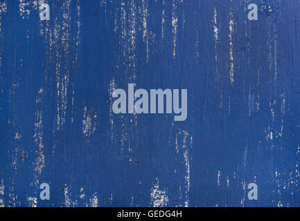 Dark blue painted wooden texture and background Stock Photo