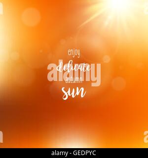 Autumn abstract background. EPS 10 Stock Vector