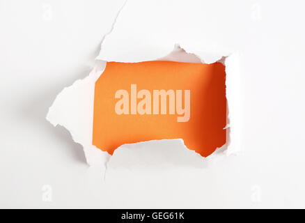Torn paper Stock Photo