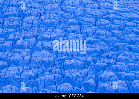 frontal wall of a glacier of Nansen. Northern island of Novaya Zemlya Stock Photo