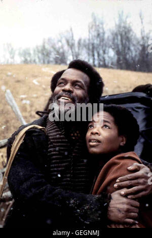 Paul D (Danny Glover), Sethe (Oprah Winfrey) *** Local Caption *** 1998, Beloved, Menschenkind Stock Photo