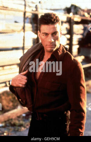 Jean-Claude Van Damme Chad (Jean-Claude Van Damme) *** Local Caption *** 1991, Double Impact, Geballte Ladung Stock Photo