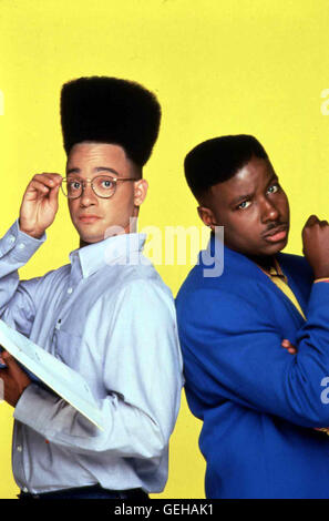 Christopher 'Kid' Reid (l.), Christopher 'Play' Martin *** Local Caption *** 1992, Class Act, Class Act Stock Photo