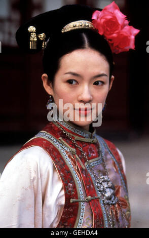 Jen Yu (Zhang Ziyi) *** Local Caption *** 2000, Crouching Tiger, Hidden Dragon, Tiger & Dragon Stock Photo