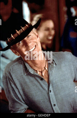 Dundee (Paul Hogan) *** Local Caption *** 2001, Crocodile Dundee In Los Angeles, Crocodile Dundee In Los Angeles Stock Photo