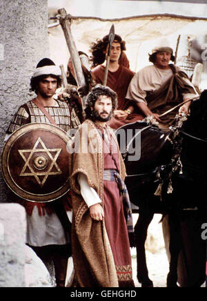 David (Richard Gere, m) in Szene. *** Local Caption *** 1985, King David, Koenig David, König David Stock Photo