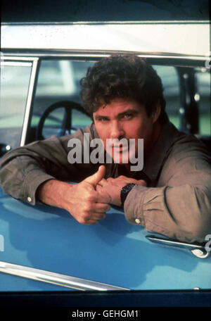 Michael Knight (David Hasselhoff) *** Local Caption *** 1991, Knight Rider 2000, Knight Rider 2000 Stock Photo