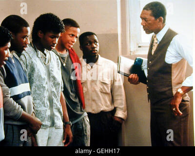 LEAN ON ME -1989 MORGAN FREEMAN Stock Photo - Alamy