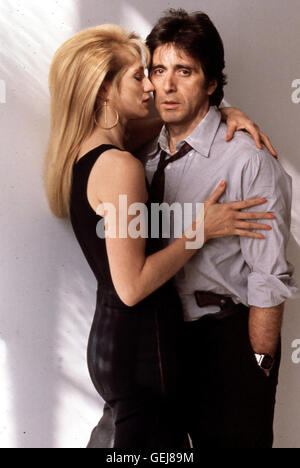 Helen (Ellen Barkin), Frank (Al Pacino) *** Local Caption *** 1989, Sea Of Love, Sea Of Love -  Melodie Des Todes Stock Photo