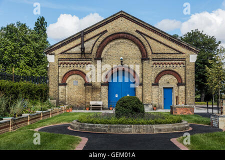 Crossness Pumping Station at Thamesmead near Abbey Wood in South London Stock Photo
