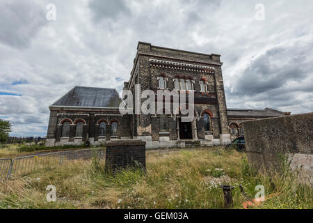 Crossness Pumping Station near Abbey Wood  Thamesmead in South London which is a Grade 1 Listed Building Stock Photo