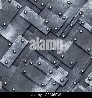 rusty fix wall. grunge metal background and texture. Stock Photo