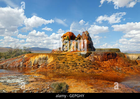 geography / travel, USA, Nevada, Black Rock Desert, Fly Geyser, Gerlach, Stock Photo