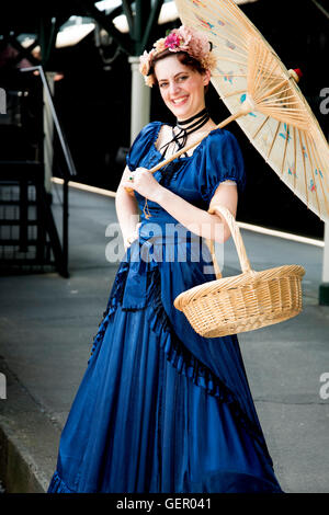 Charlotte the Southern Belle on the Station at Chattanooga Choo Choo Station in Tennessee USA Stock Photo