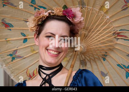 Charlotte the Southern Belle on the Station at Chattanooga Choo Choo Station in Tennessee USA Stock Photo