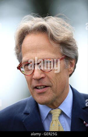 Charles Gordon-Lennox, Earl of March and Kinrara, Owner of Goodwood estate. Stock Photo