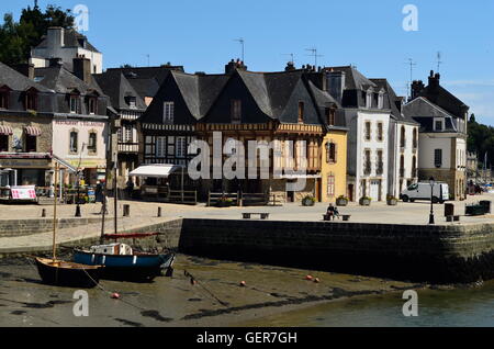 geography / travel, France, Brittany, Auray, half-timbered house, Stock Photo