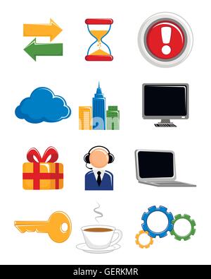 Web icon set. Vector illustration Stock Vector Image & Art - Alamy