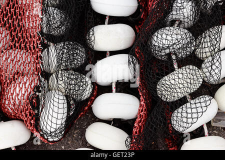 Black Red Floats Attached Fishing Net Stock Photo 665530996