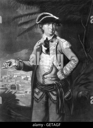 Benedict Arnold (1741-1801) Portrait. Stock Photo