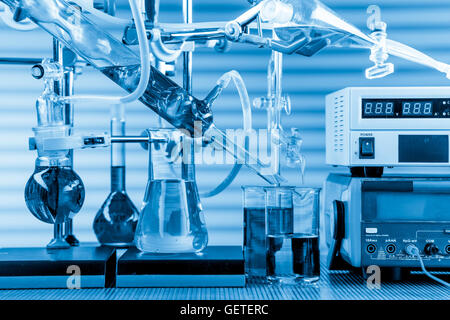 Physical chemistry laboratory equipment Stock Photo