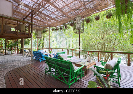 Pacuare Lodge, Costa Rica Stock Photo