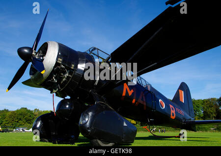 Shuttleworth Collection Westland Lysander V9367, G-AZWT, Stock Photo