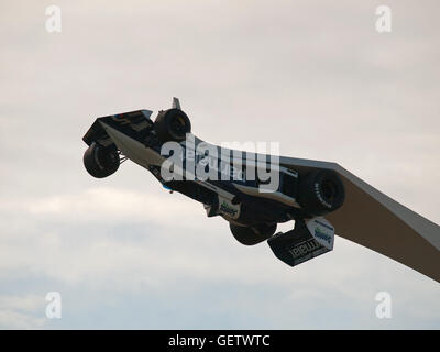 Brabham BT52, Brabham BMW BT52, at the Goodwood Festival of Speed 2016  motorsport event, West Sussex, UK. 1983 Formula 1 racing car heading to  track Stock Photo - Alamy