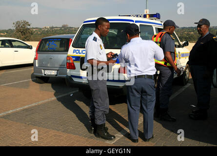 Police Car, Johannesburg, Gauteng, South Africa Stock Photo: 112472662 ...